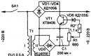مدار ساده تنظیم کننده ولتاژ تریستور، اصل کار