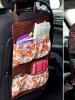 Car organizer Pockets on the car seat with your hands